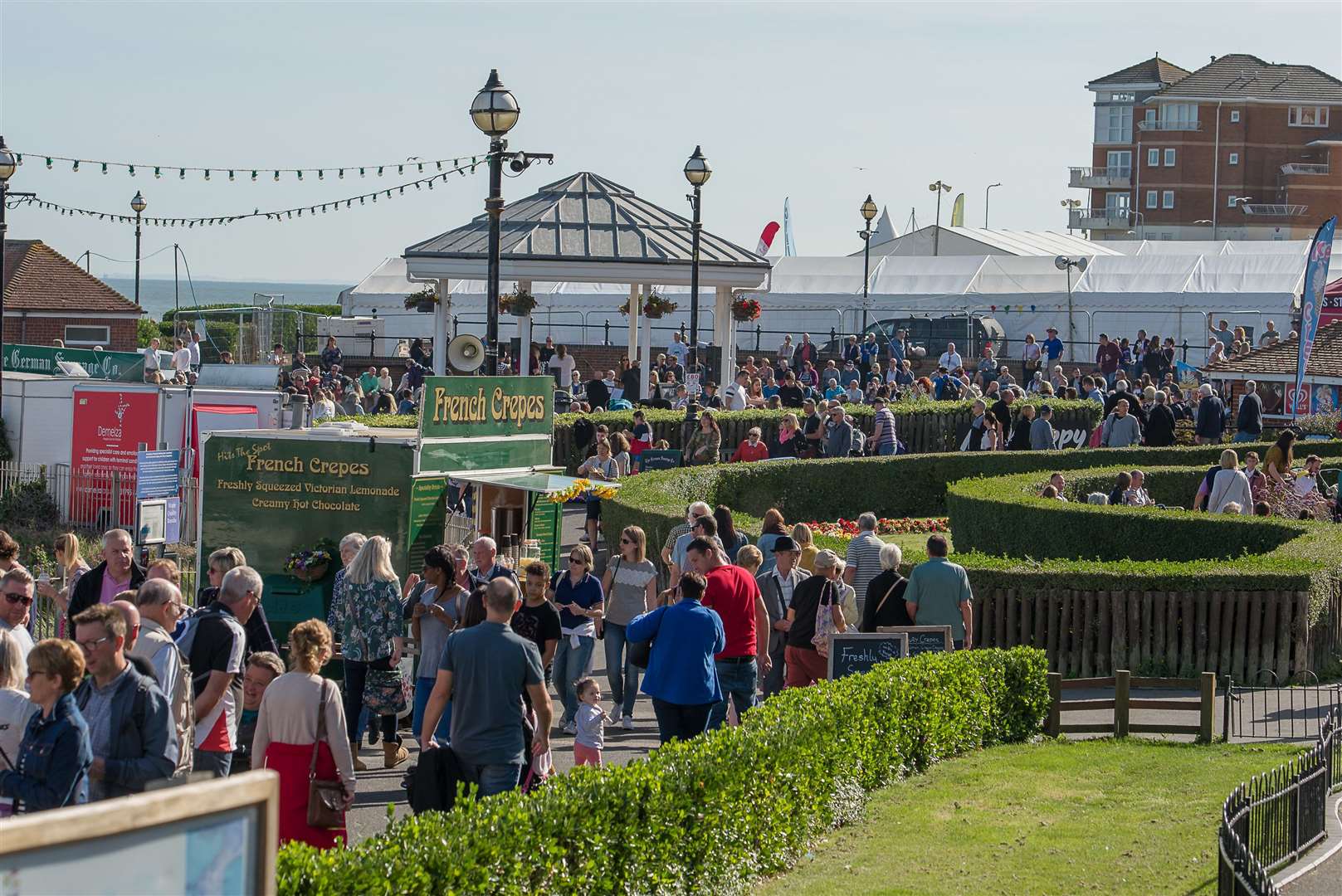 The Broadstairs Food Festival will be held this Easter bank holiday at Victoria Gardens. Picture: Alan Langley