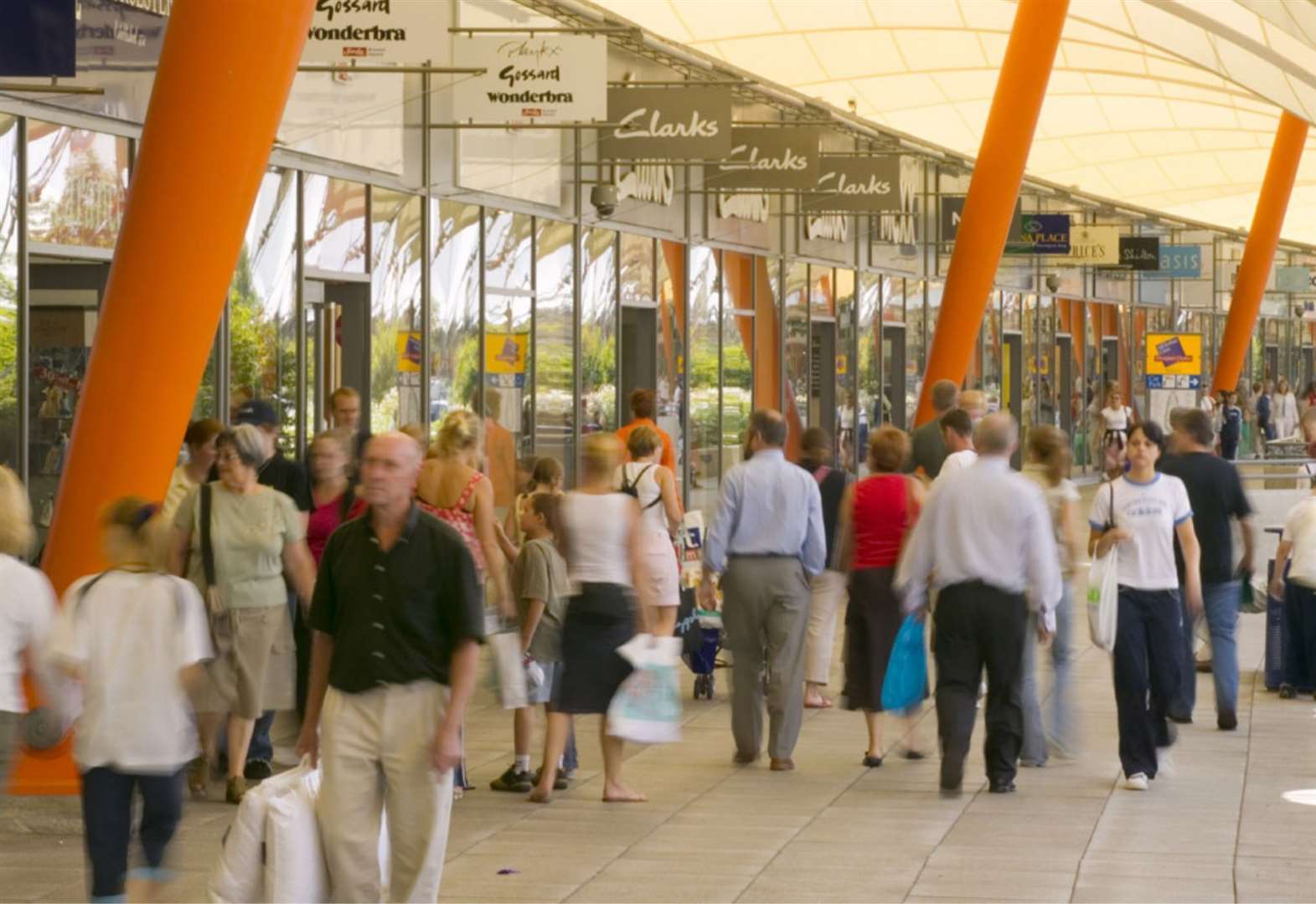 Ashford Designer Outlet in pictures as shopping centre hits 20