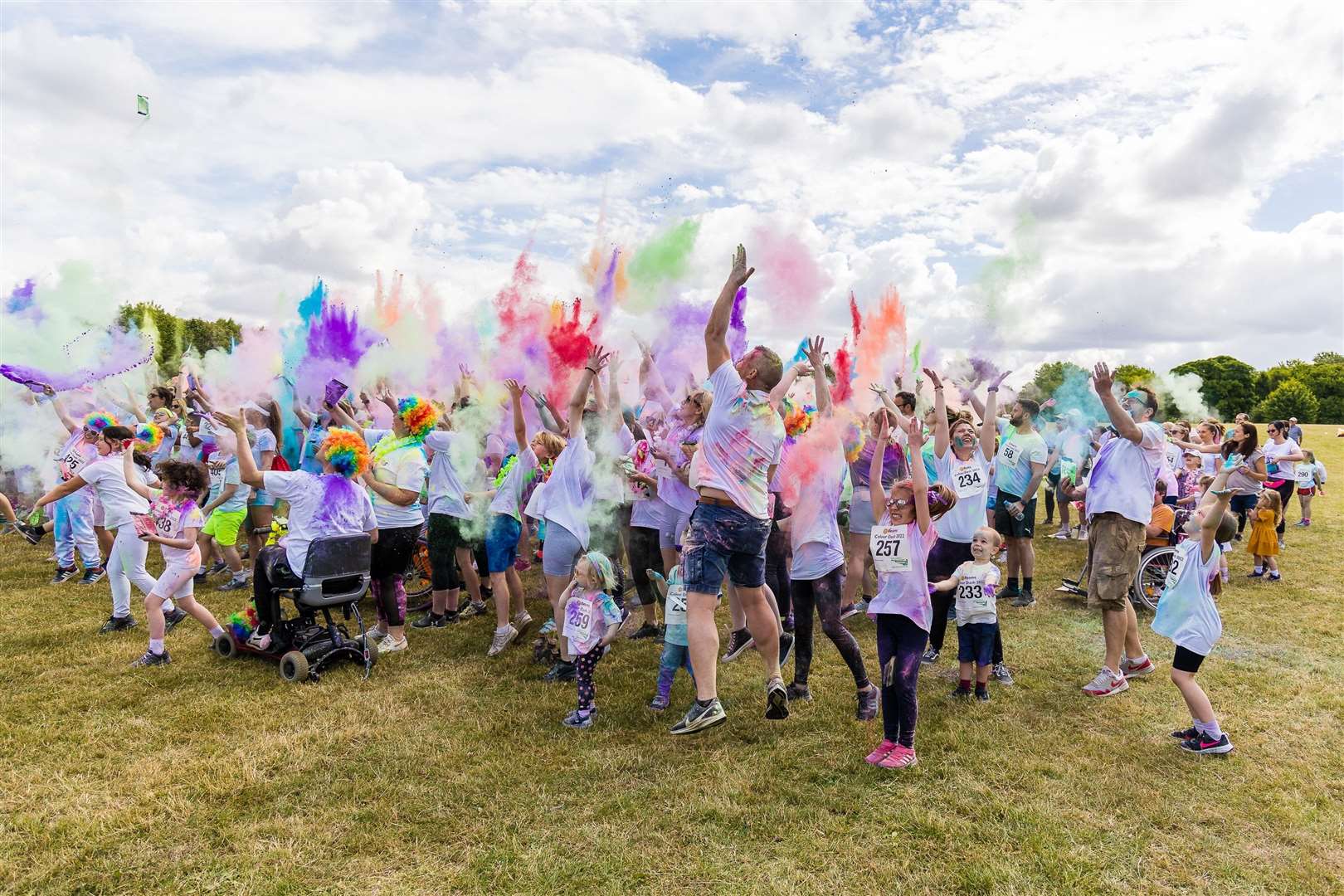 The We Are Beams Colour Dash is returning to Swanley Park. Picture: Pete Bresser Photography