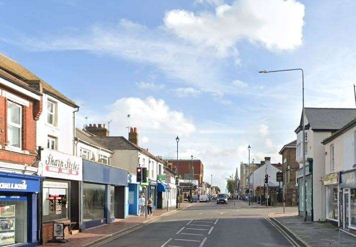 Police were called to West Street, Sittingbourne following reports of a robbery. Photo: Google