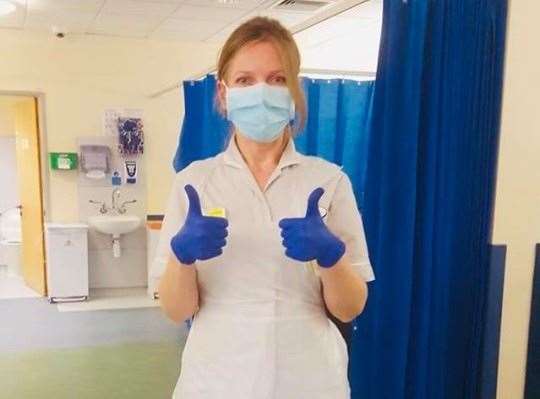 Olivija is now a trainee nursing associate at Darent Valley Hospital and uses music to cope with the struggles caused by the coronavirus