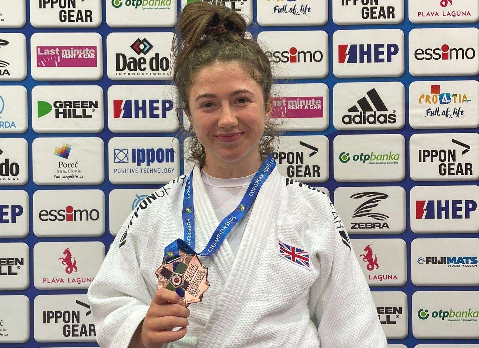 Charlotte Jenman wins bronze at the European Cadet Championships