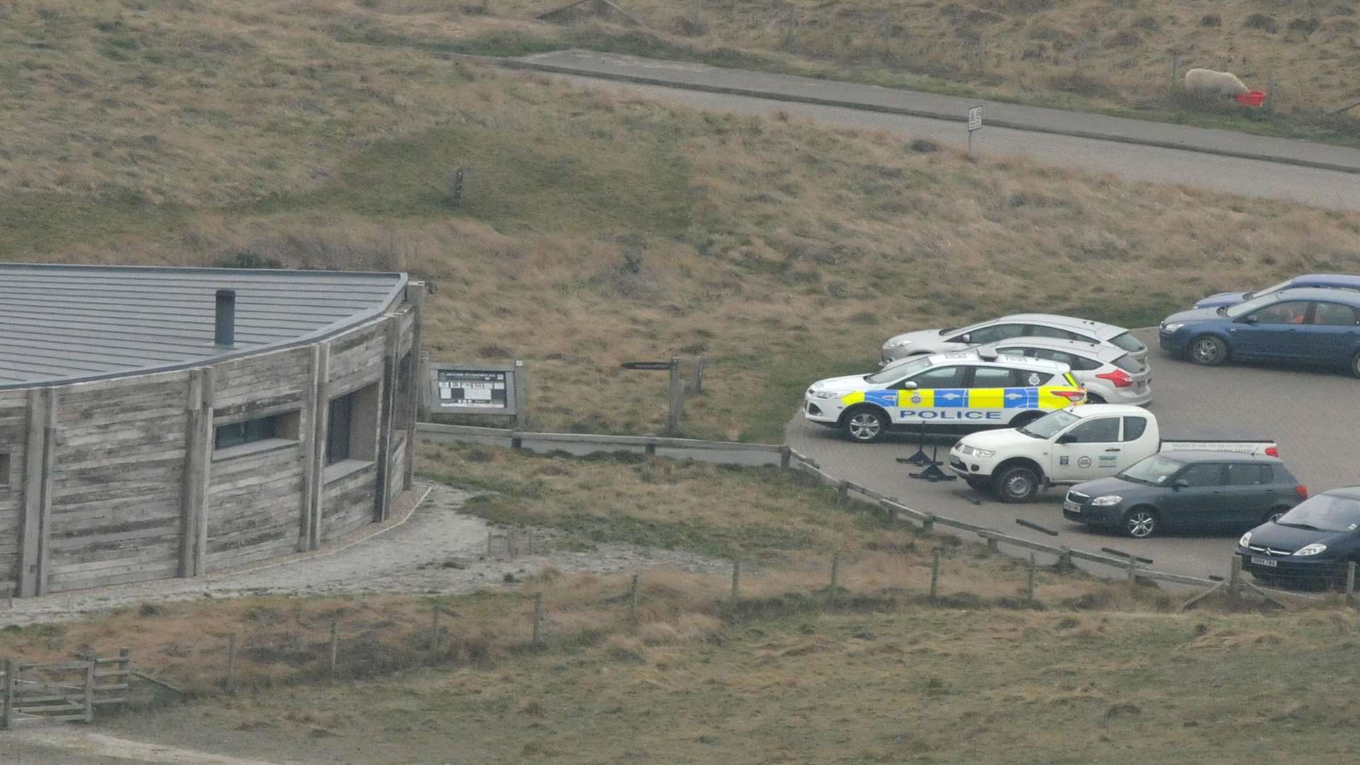 Emergency crews were called after the shells were found