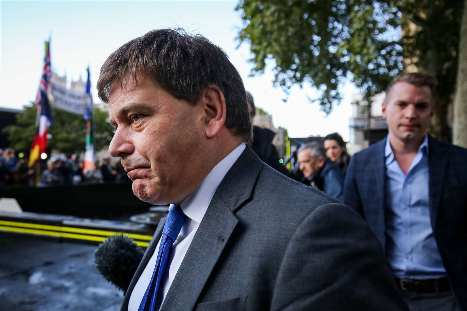 Conservative MP Andrew Bridgen has submitted a letter of no confidence in the Prime Minister (Jacob King/PA)