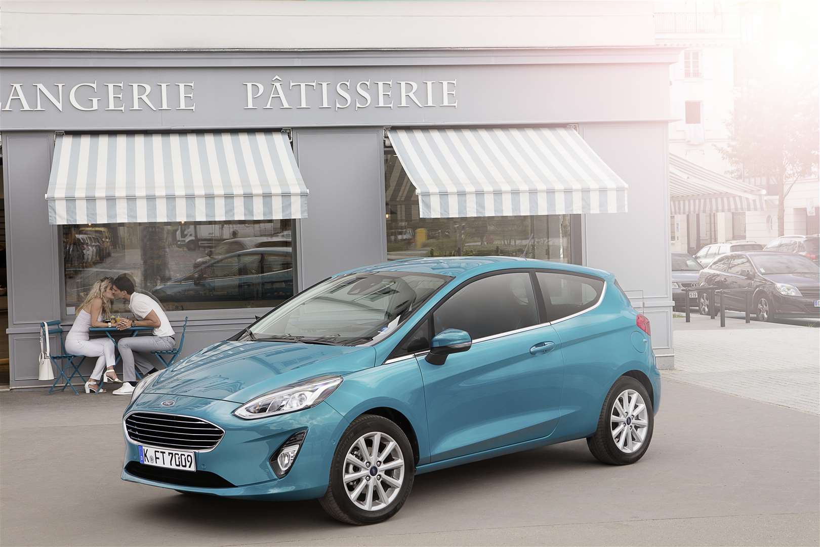 The new Fiesta is available with three or five doors (1436207)