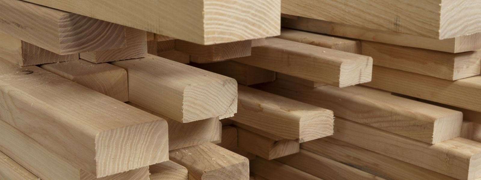 The manufacturing of timber being used as building materials produces almost zero carbon emissions.