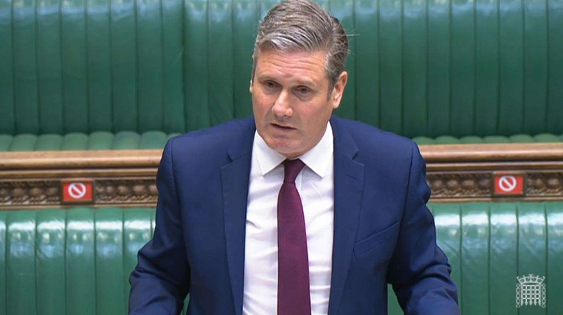 Sir Keir Starmer accused the Prime Minister of giving the ‘green light’ to racism (House of Commons/PA)