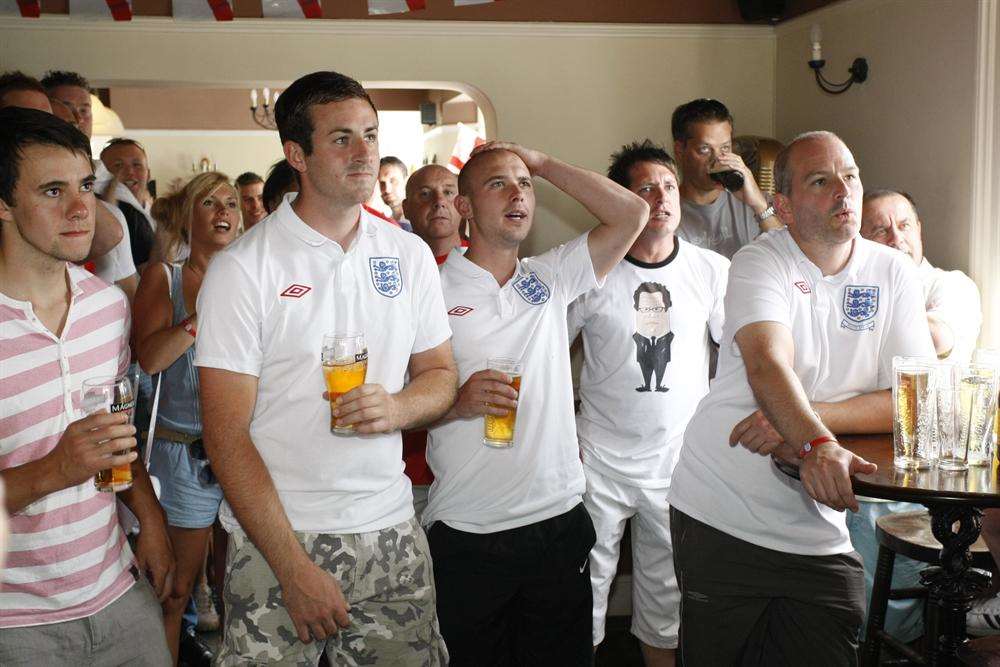 England fans will fill pubs across Kent