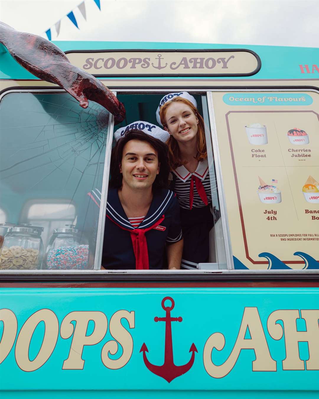 The Stranger Things ice cream van Picture: Kris Humphreys Photography