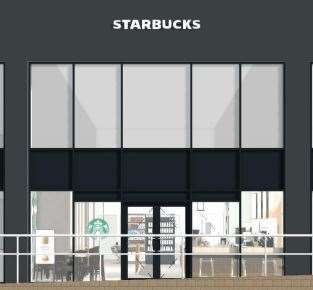 Planning documents revealed what a Starbucks store in Roman Way, Crayford, could look like