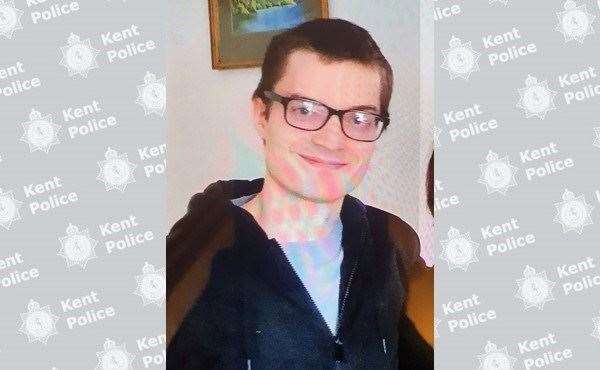 Alexander Pearce-Kelly was last seen in the St Dunstains' area of Canterbury on Monday, February 27. Photo: Kent Police