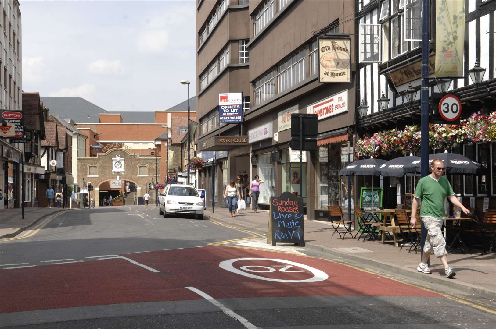 The attack happened in Pudding Lane, Maidstone