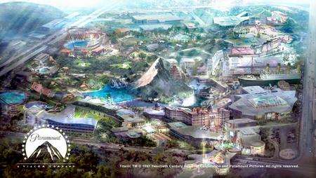 A Paramount theme park is planned for South Korea - similar to one earmarked for north Kent.