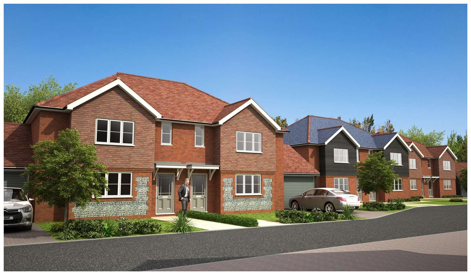 How the homes in Eythorne might look if approved. Picture: Rebus Planning Solutions (43445339)
