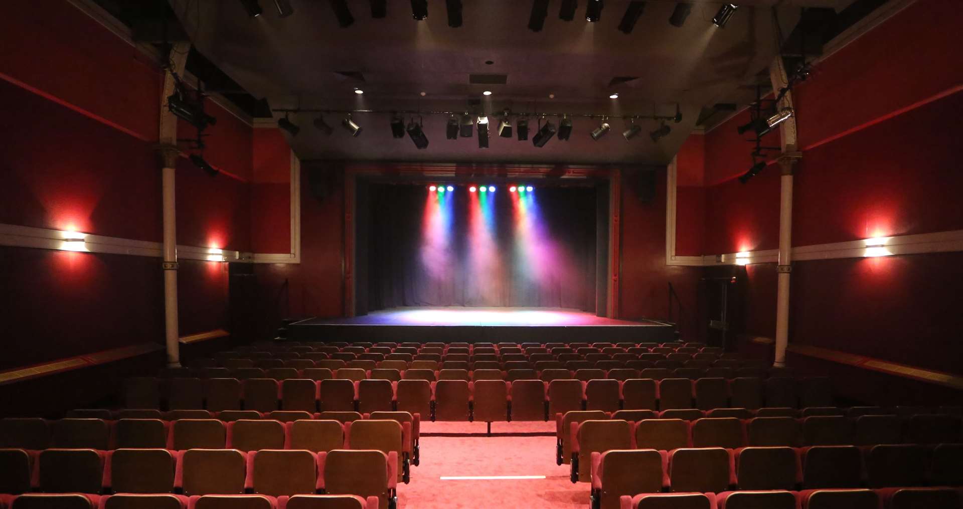 Inside the Hazlitt Theatre, Maidstone Picture: Martin Apps