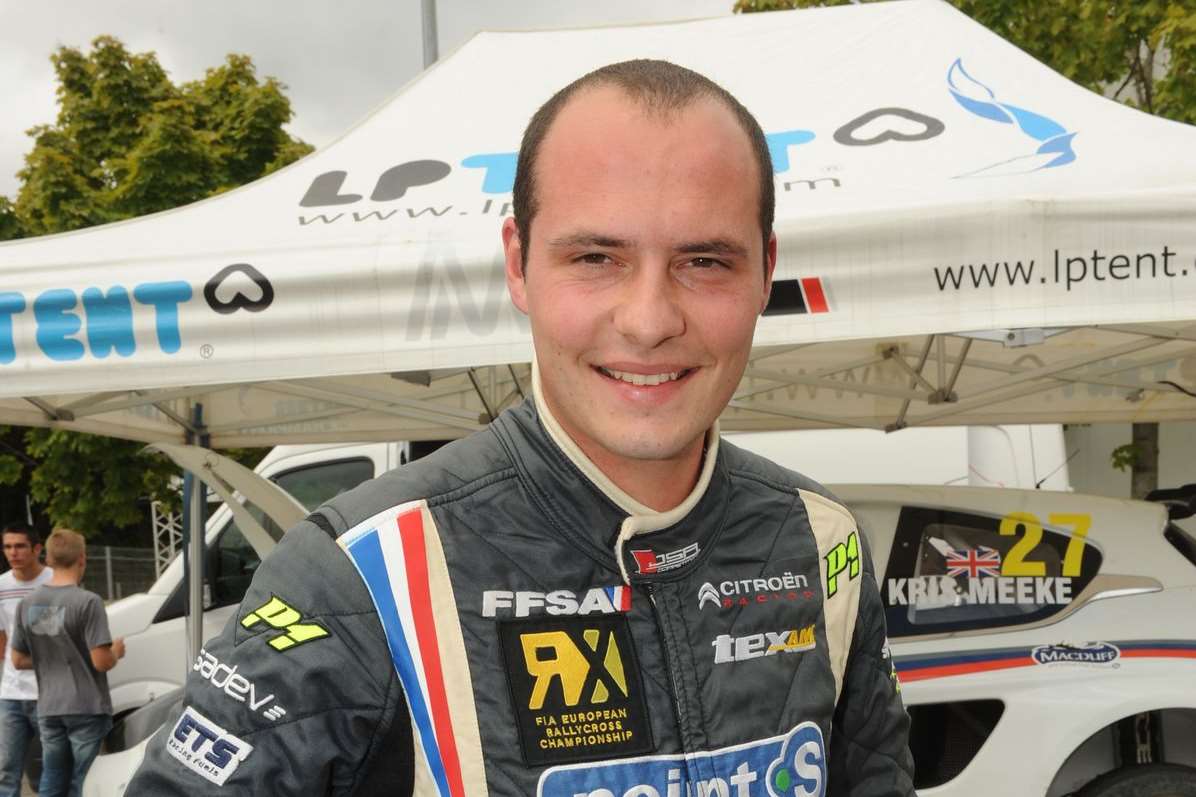 Jeanney is a former French rallycross champion. Picture - Albatec Racing