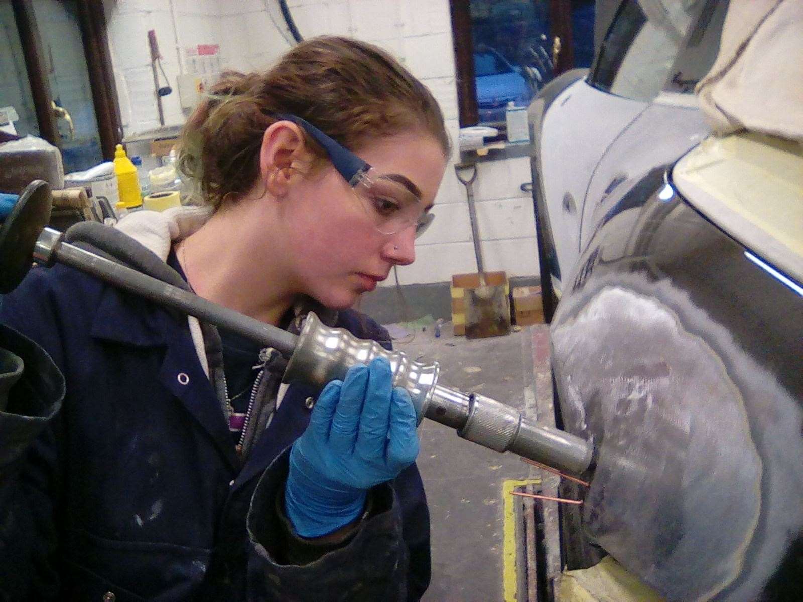 Millie had started her apprenticeship as a car paint sprayer. Picture: Greenway family/Summers