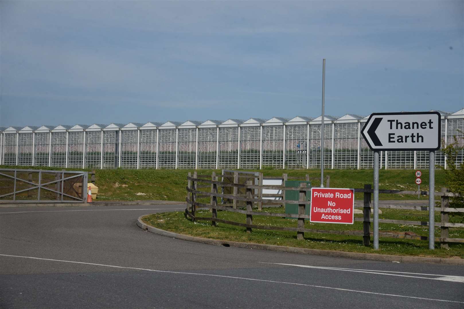 Greenhouses at Thanet Earth