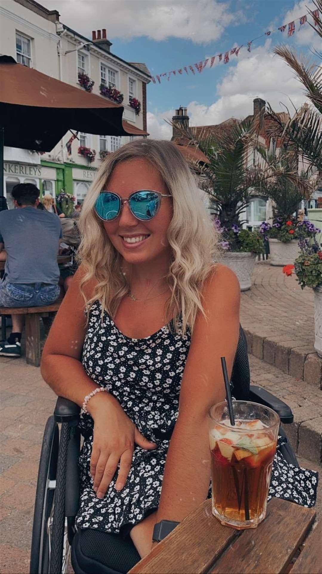Hayley Bray enjoys dining out but finds many establishments can't accommodate her wheelchair