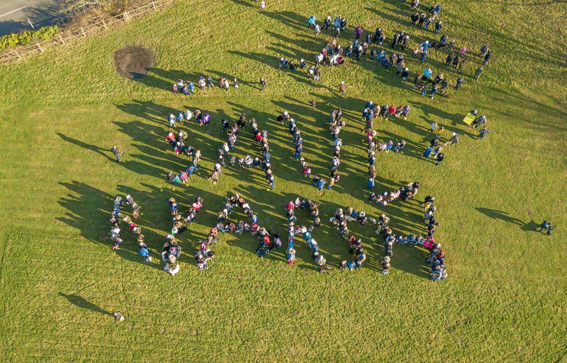 Ryarsh residents are up in arms over a proposed sandpit. Photo: Andy Betts (5588483)