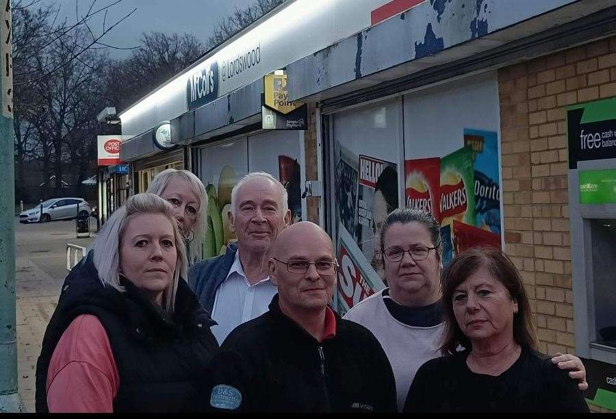 Many Lordswood traders were left concerned for the safety of their customers and staff following reports of the attacks