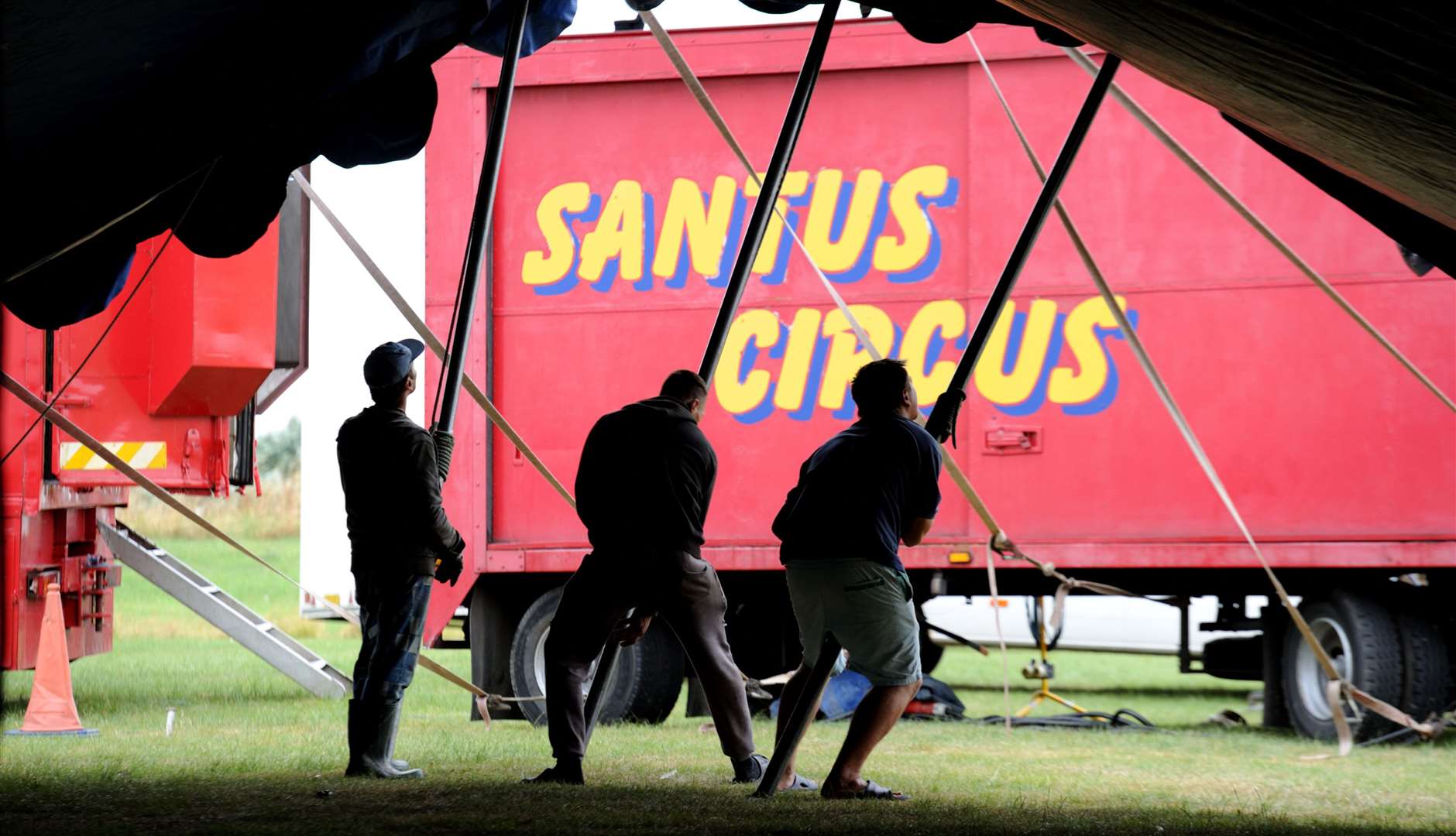 The Big Top will be pitched near the coast