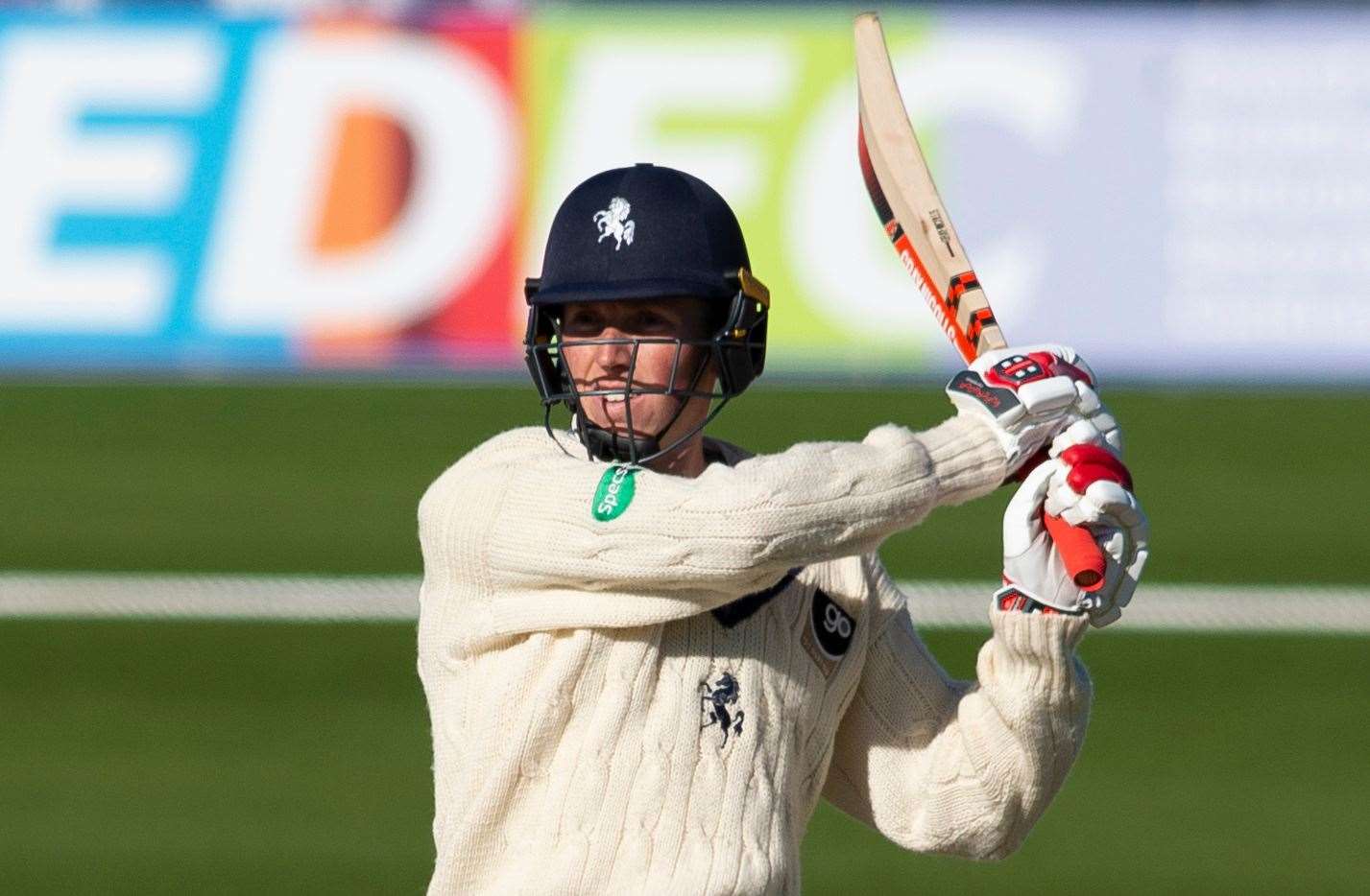 Kent's Zak Crawley - scored a half-century for England against India. Picture: Ady Kerry