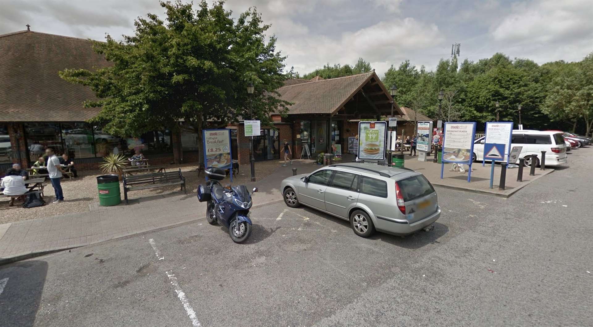 Roadchef Maidstone Services on the M20 has been ranked among the worst in the country. Picture: Google Street View