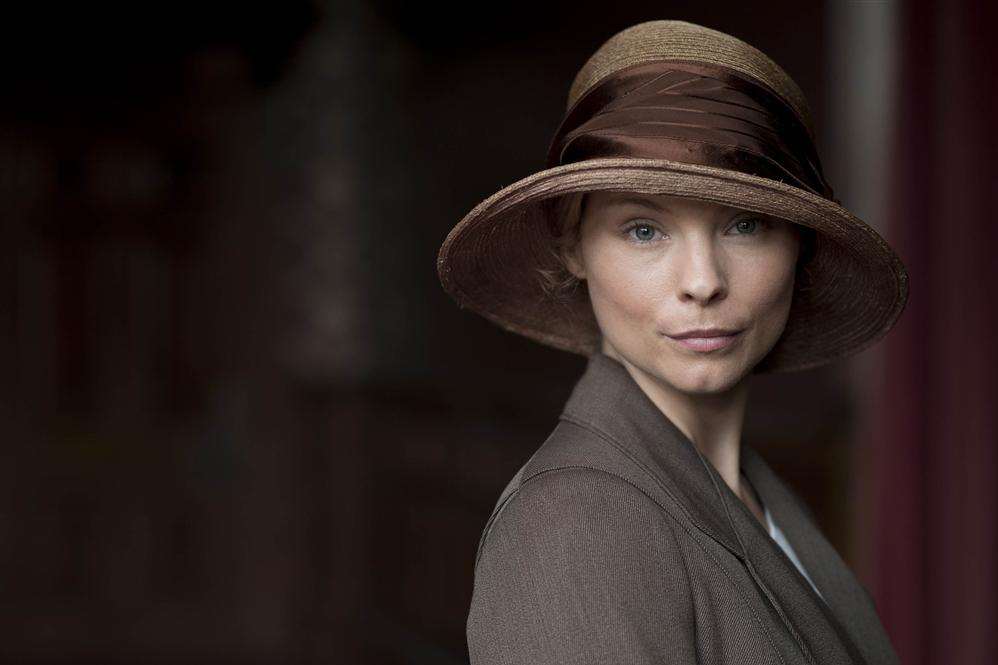 Myanna Buring is Edna in Downton Abbey. Picture: ITV Pictures
