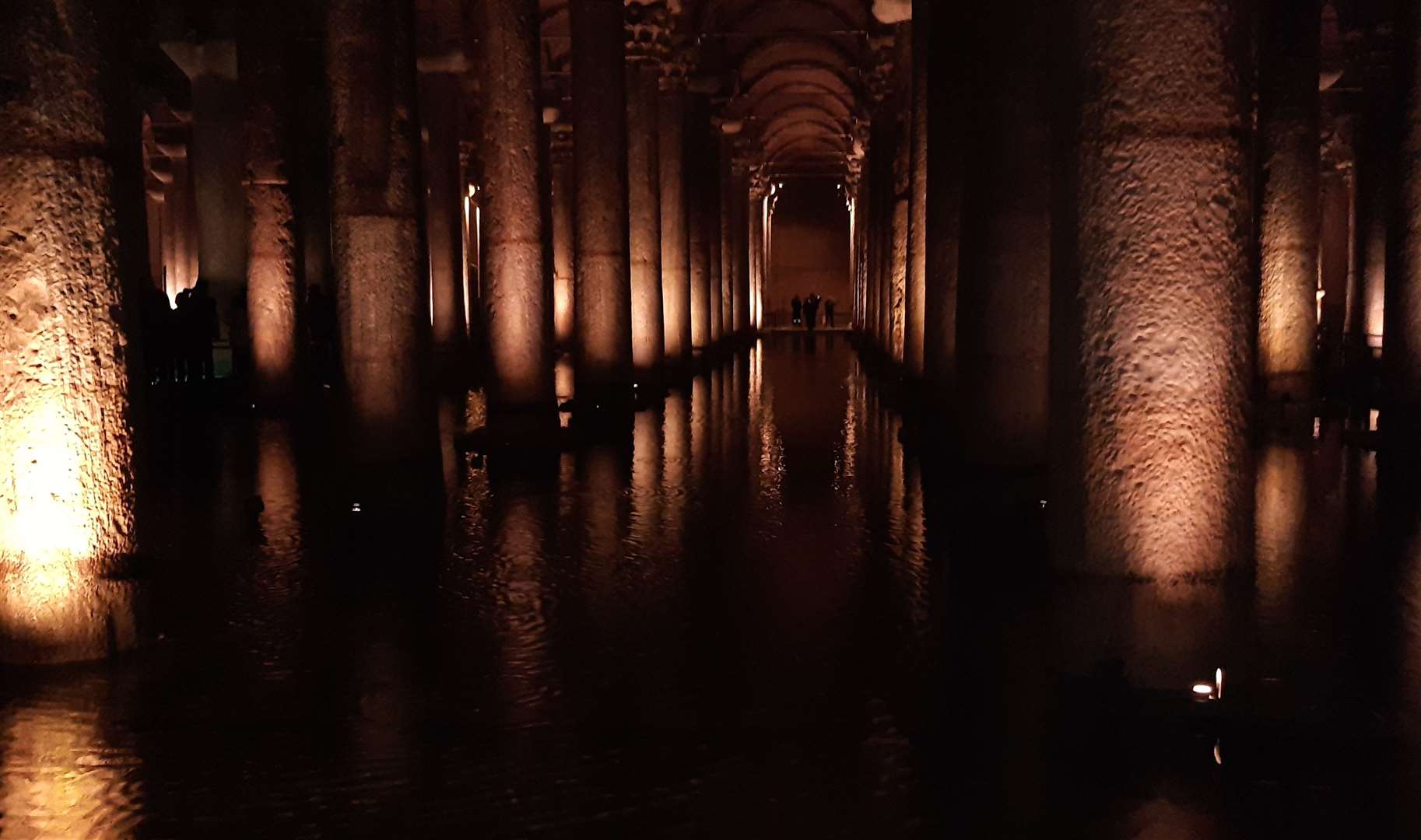 The Basilica Cistern is well worth a visit. Photo: Sean Delaney
