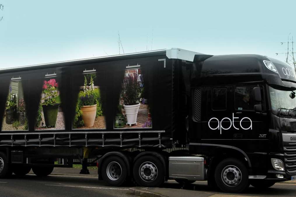 Apta lorries will avoid the town centre when its new base is built