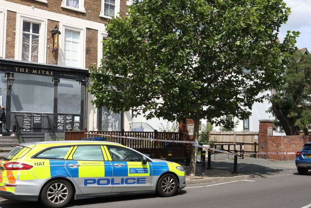 Police are investigating after a man was shot dead in Penge. Picture: UKNiP