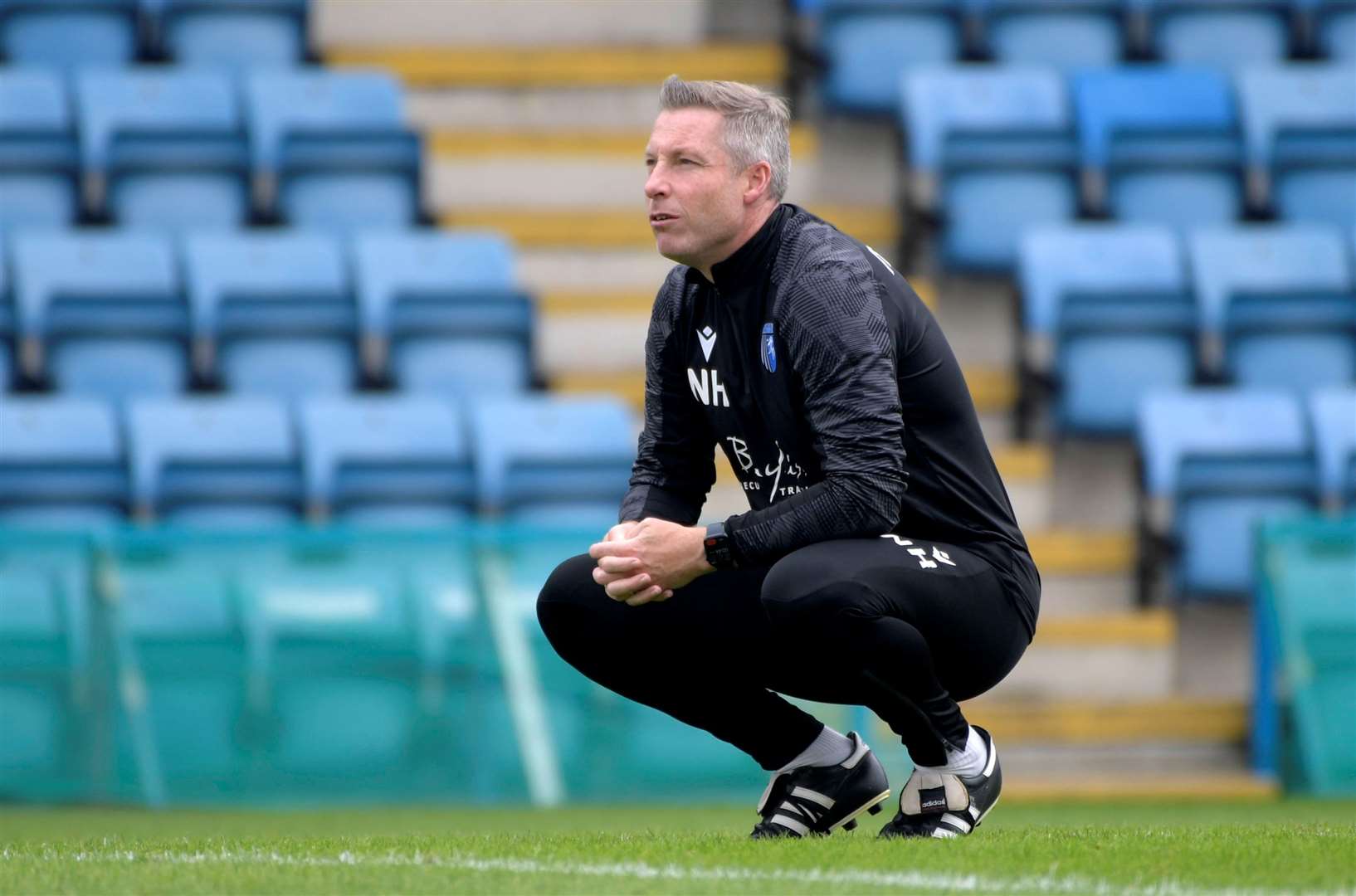 Manager Neil Harris looking forward to midweek challenge at Luton – but the focus is on Grimsby Picture: Barry Goodwin