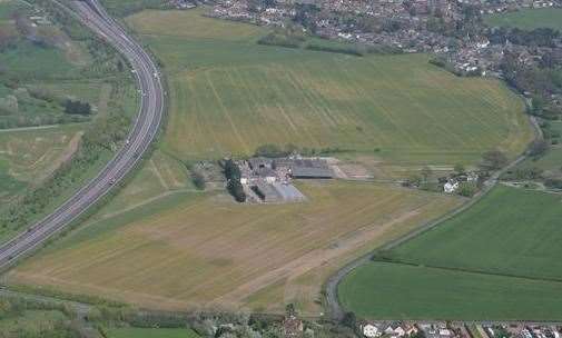 800 homes could be built at Strode Farm, on the edge of Herne Bay