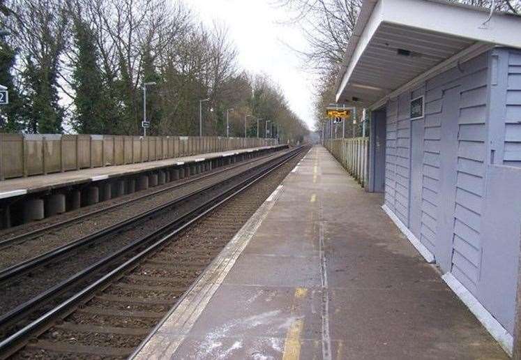 East Malling railway station will be shut for repairs. Picture: William Janes