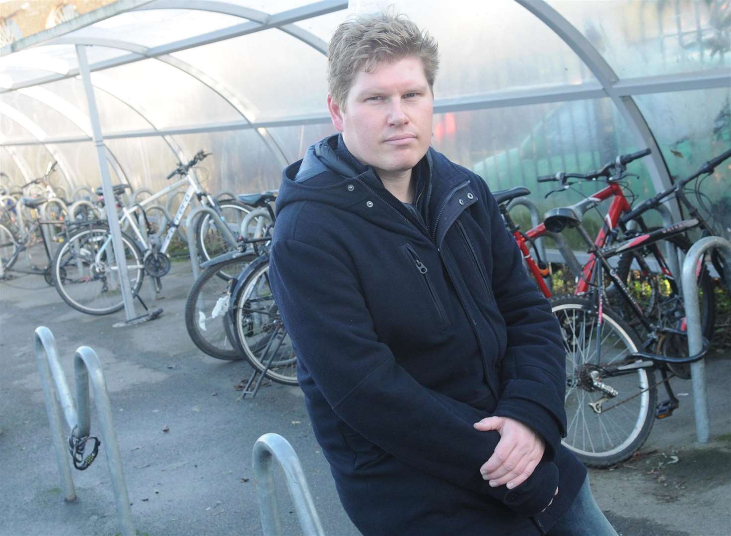 James Alexandre is calling for improved security at Canterbury West after having his bicycle stolen