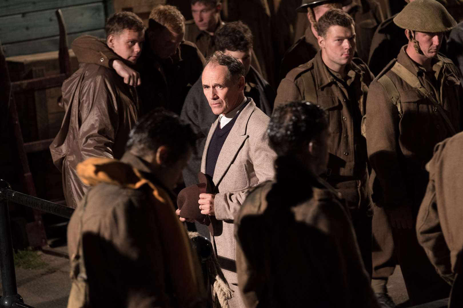 Mark Rylance as Mr Dawson in Dunkirk Picture: PA Photo/Warner Bros