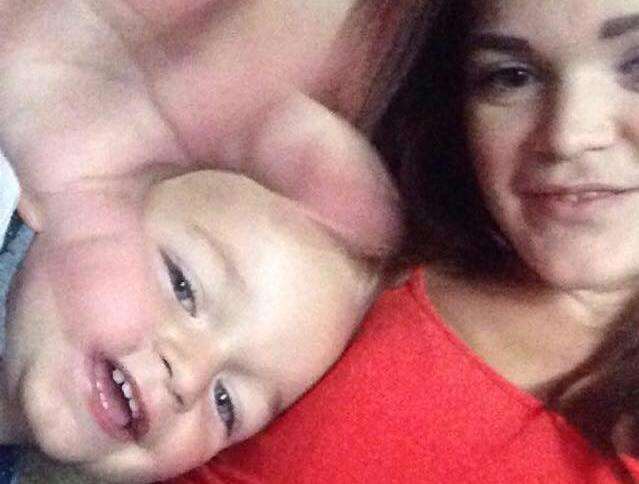 Adrian Hoare, 23, of Gravesend, denies manslaughter of her three-year-old son Alfie Lamb