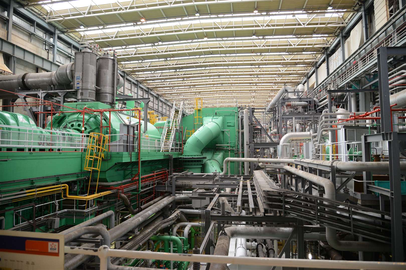 Turbine hall at Dungeness B power. Picture: Gary Browne