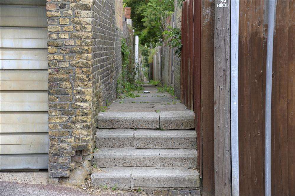 Alleyway off Corkwell Street, Chatham