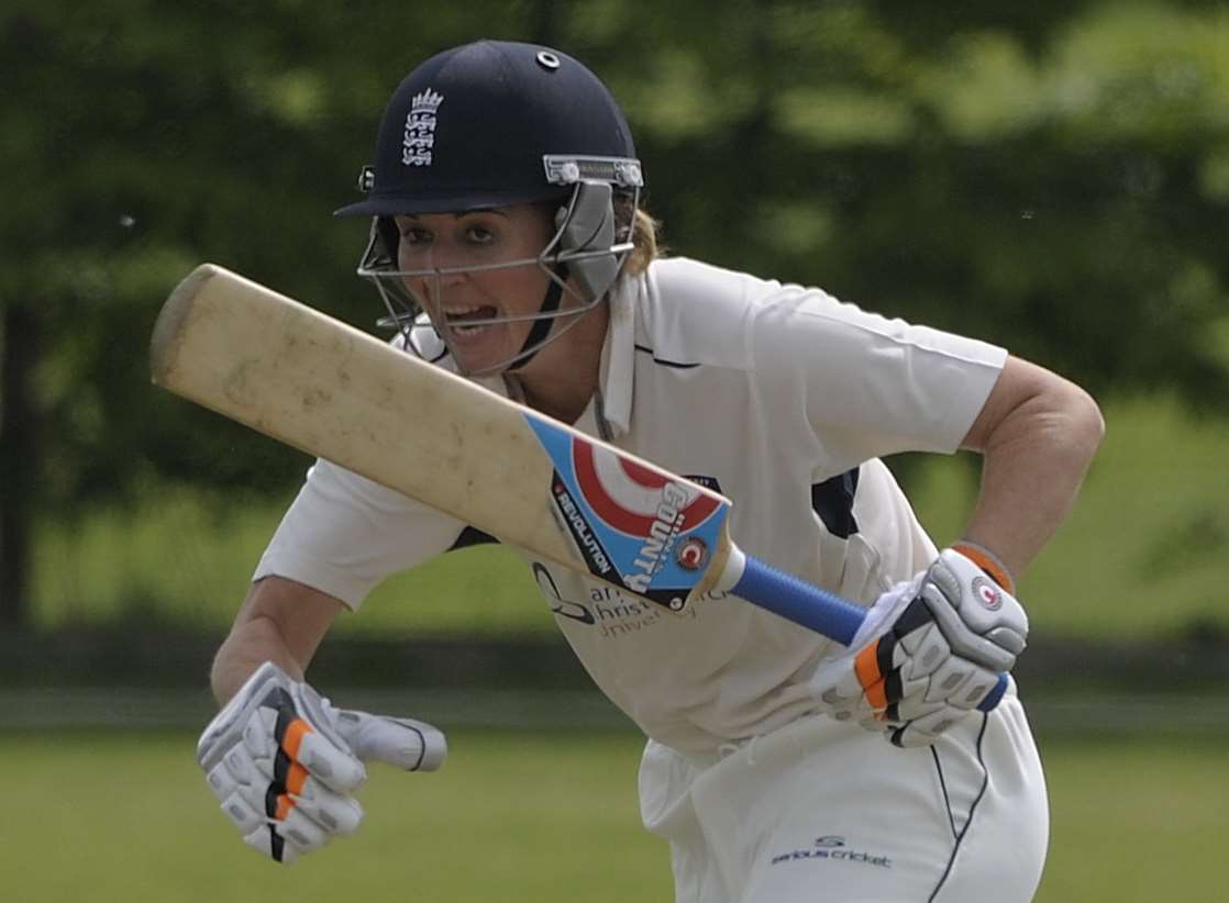 Kent's Charlotte Edwards. Picture: Barry Goodwin