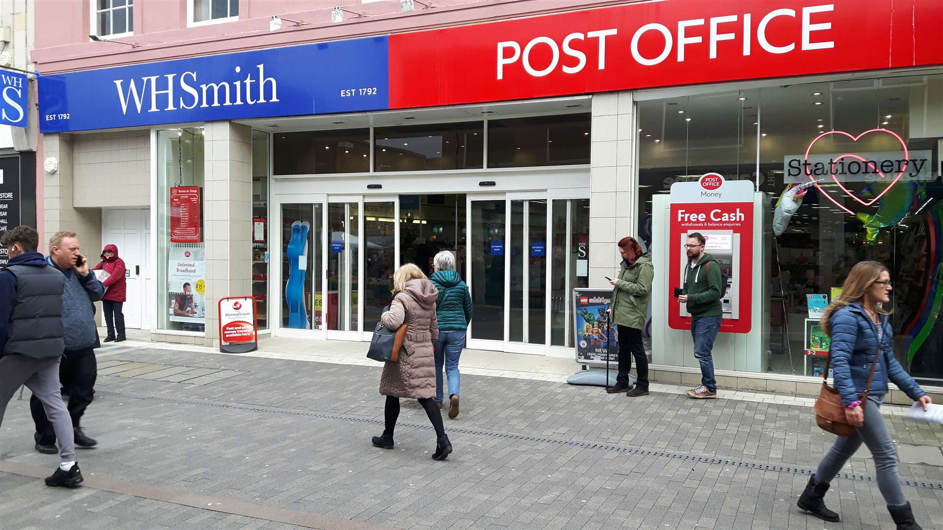 WHSmith's In Maidstone's Week Street: jobs could go
