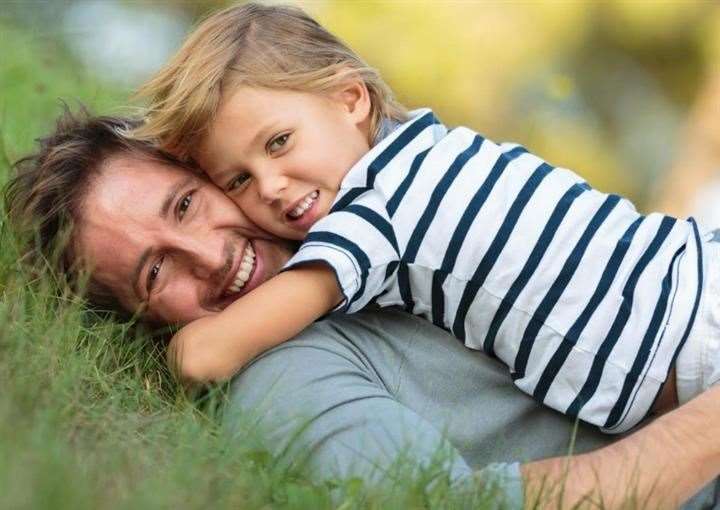 Many children won't be able to spend Father's Day with with their dad. Picture: Stock