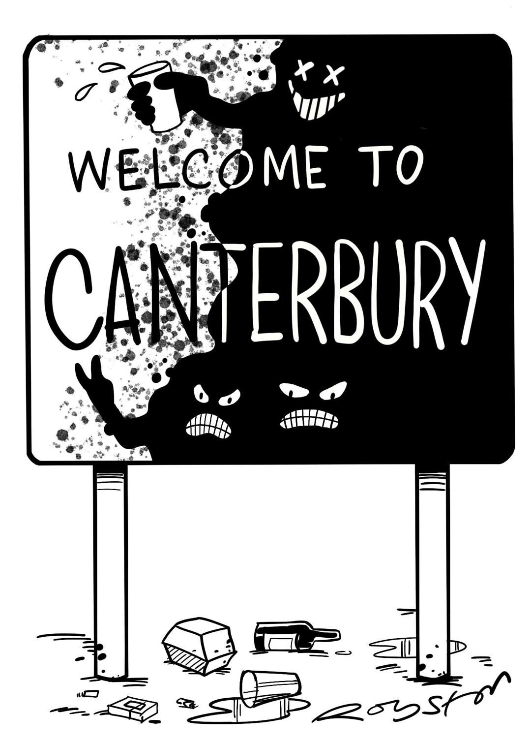 Canterbury has been branded 'sleazy'
