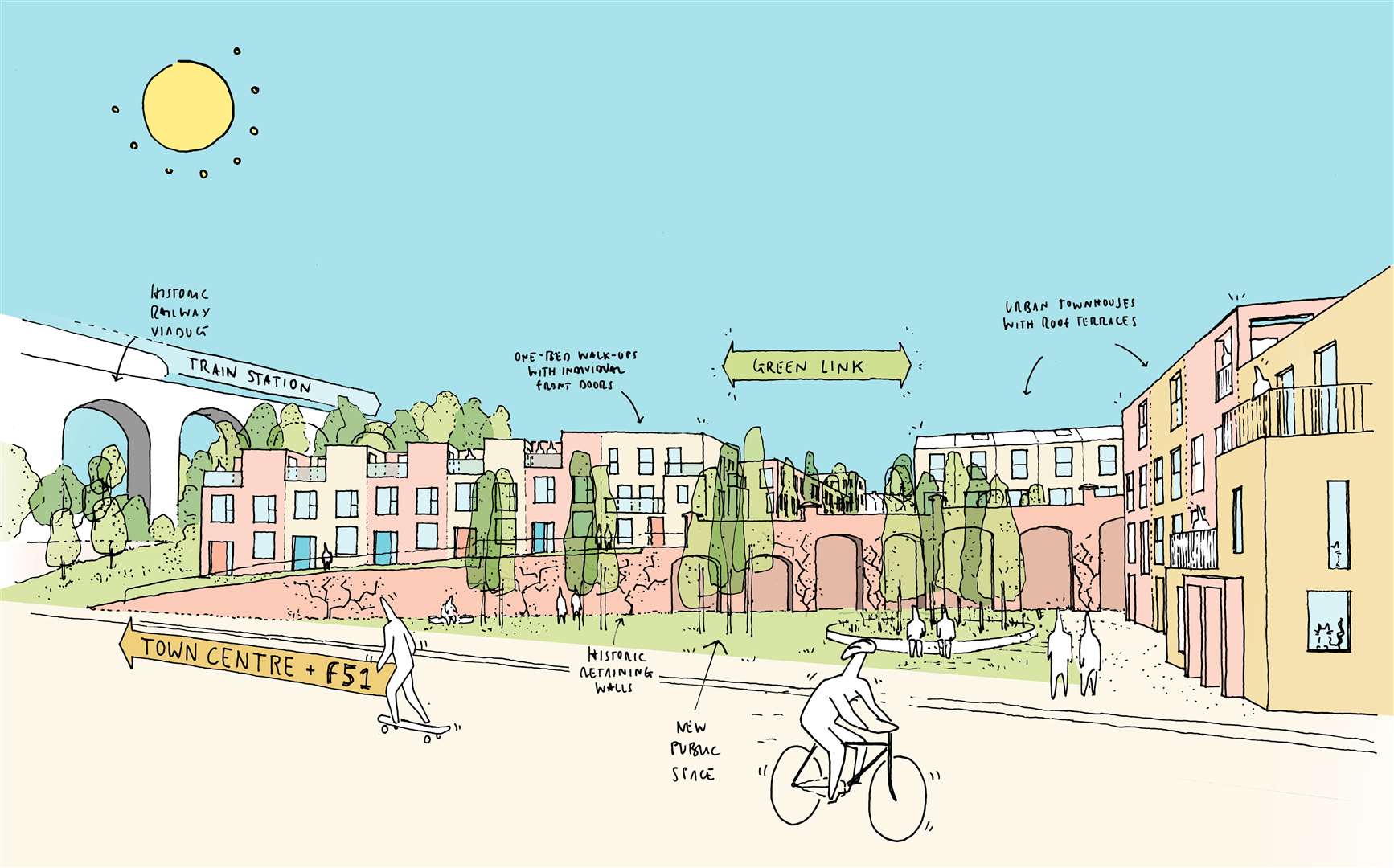 Plans for the Ship Street site in Folkestone have been revealed. Picture: FHDC