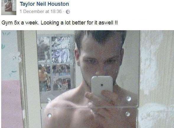 Houston boasting on Facebook