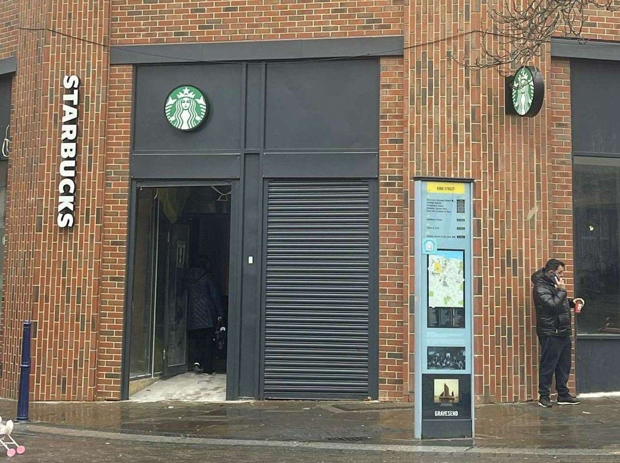 Starbucks is starting to take shape