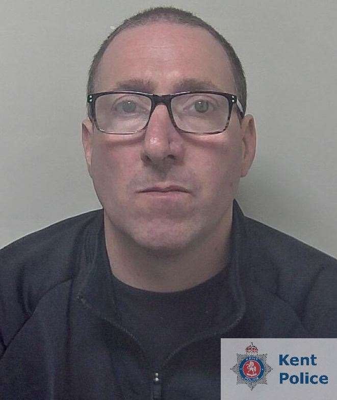 Serial paedophile Damian Cousins, formerly of Ramsgate, was jailed last month. Picture: Kent Police