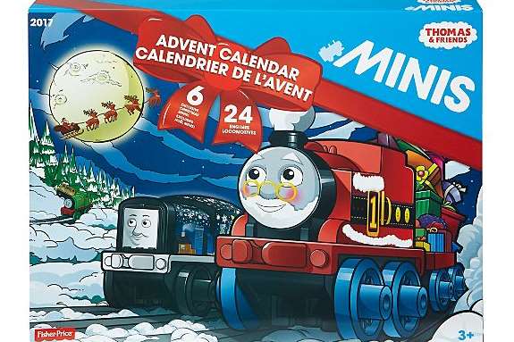 Thomas & Friends advent calendar, www.direct.asda.com, £35