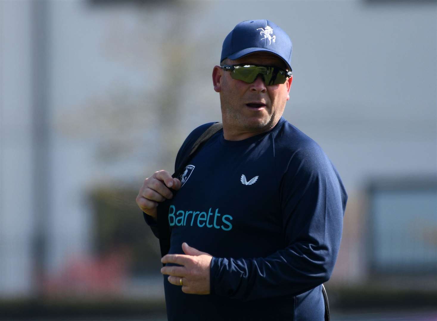 Kent head coach Matt Walker. Picture: Barry Goodwin